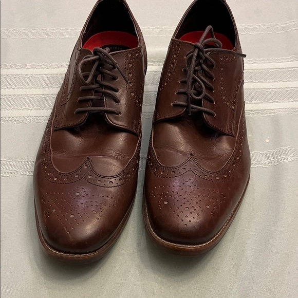 ROCKPORTClassic Brown Leather Men\'s Dress Shoes size 11W